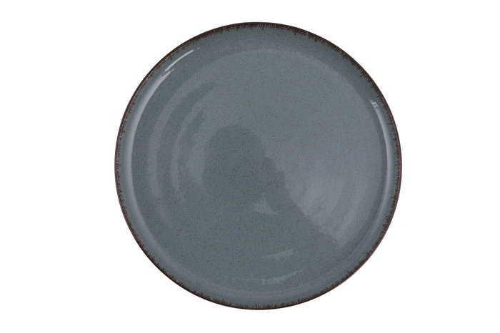 Hermia MOD24Y2730P01 Vajilla de Porcelana Azul 24 Piezas